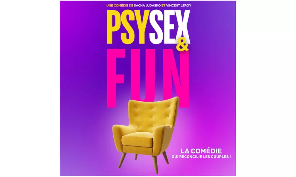 Psy, Sex and Fun : 2 places pour une comédie déjantée sur les couples avec date au choix (jusqu'à 30% de remise) - Primary Image