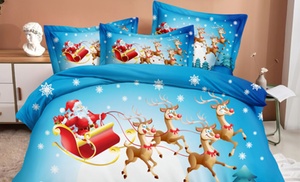 Soft Cool Touch Microfibre Christmas Duvet Sets