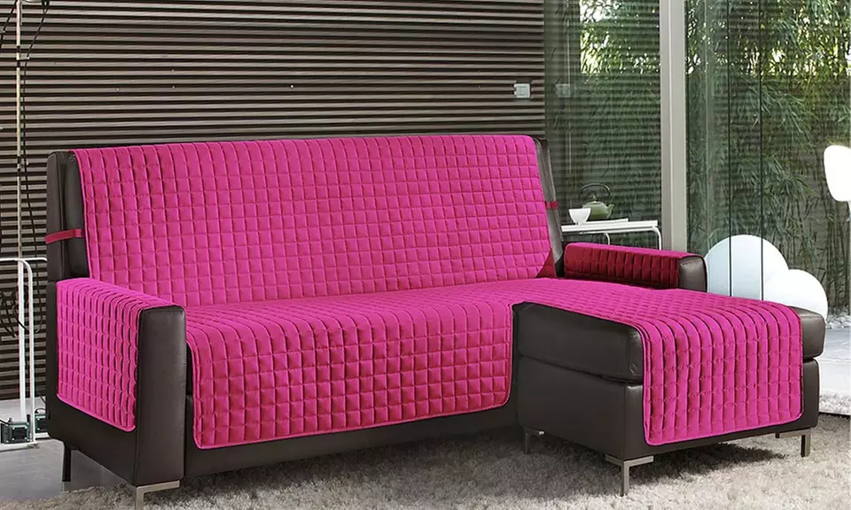 Housse de canapé réversible et anti-tache