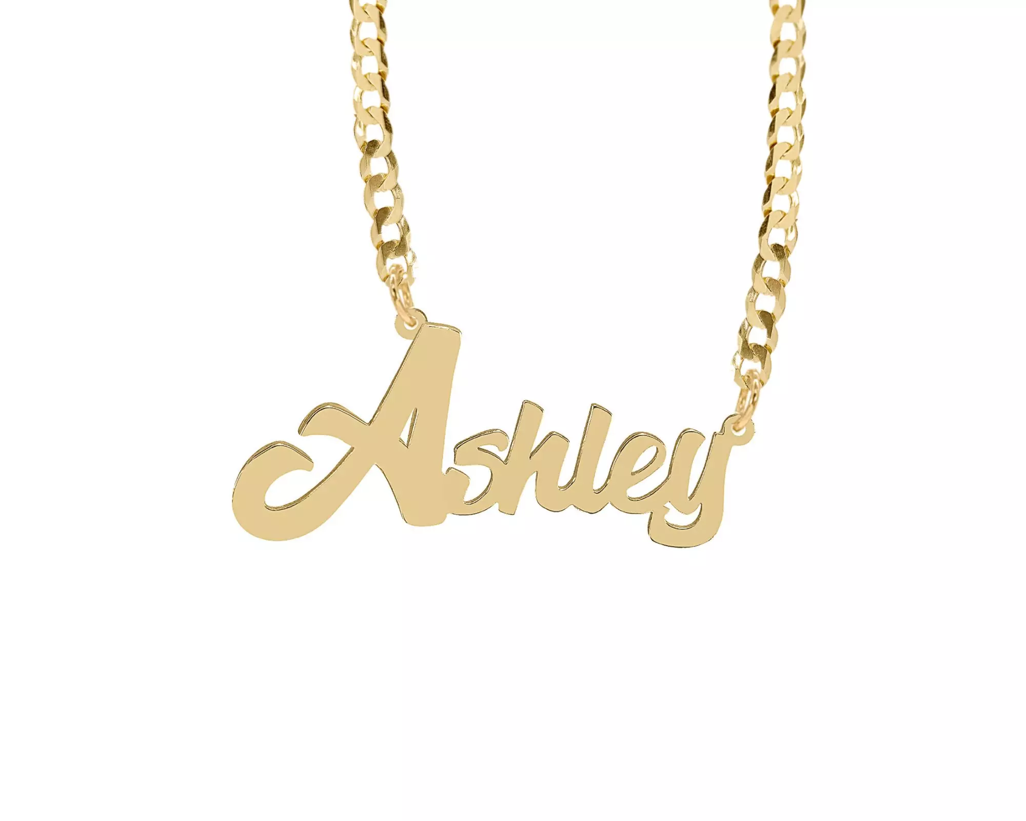 Script or Cupid Name Necklace from MonogramHub