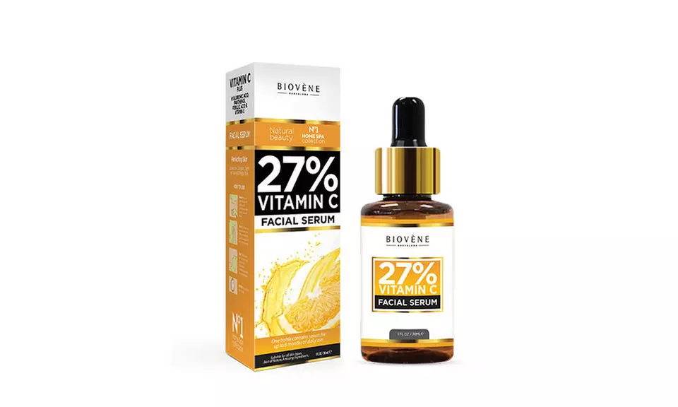 1x, 2x oder 3x Biovène 27% Vitamin C Gesichtsserum 30 ml - Primary Image