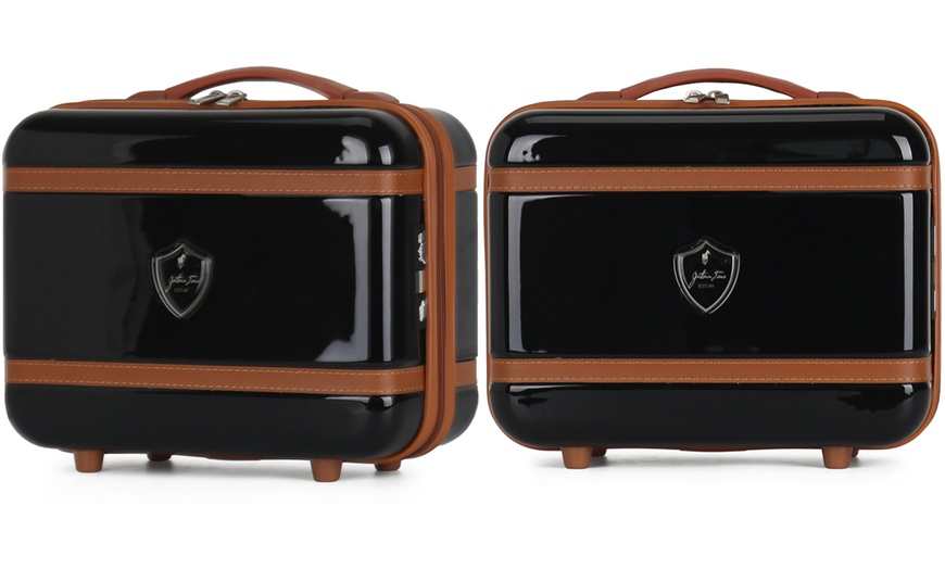 Image 6: Four Trolley Suitcases Set