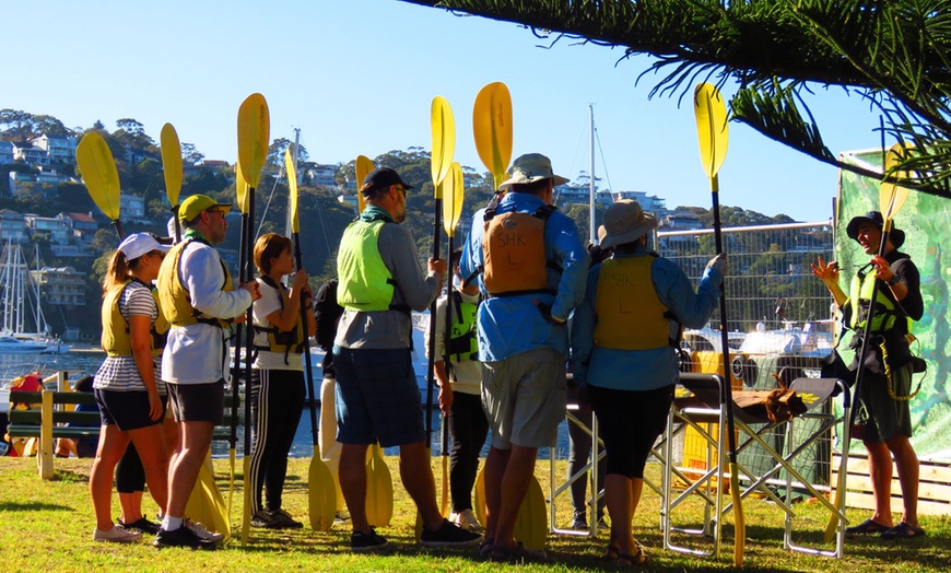 Image 3: Middle Harbour Guided Kayak Tour for Two