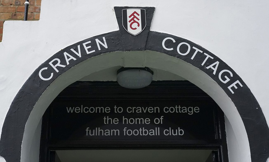 Image 3: Fulham FC's Craven Cottage Guided Tour – up to 51% off! Book now!