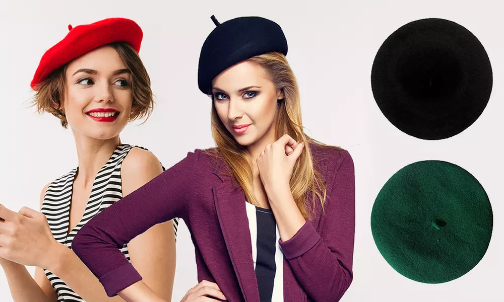 1 à 4 bérets pour femme Alexandra - Second Medium