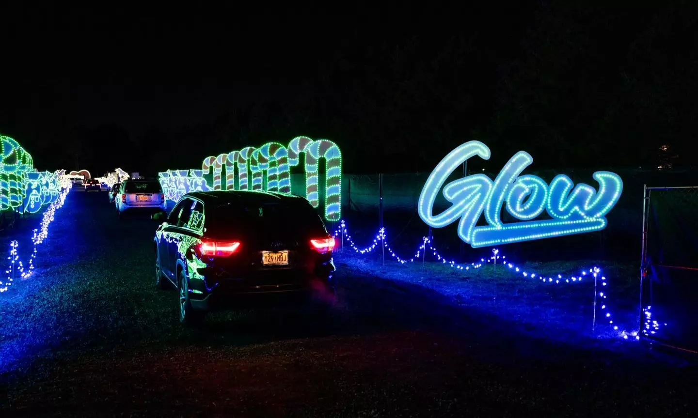 Experience the Dazzling Glow! Presents Tinsel Turnpike Holiday Drive-Thru Adventure