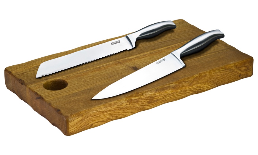 Image 2: Rustic Chopping Board