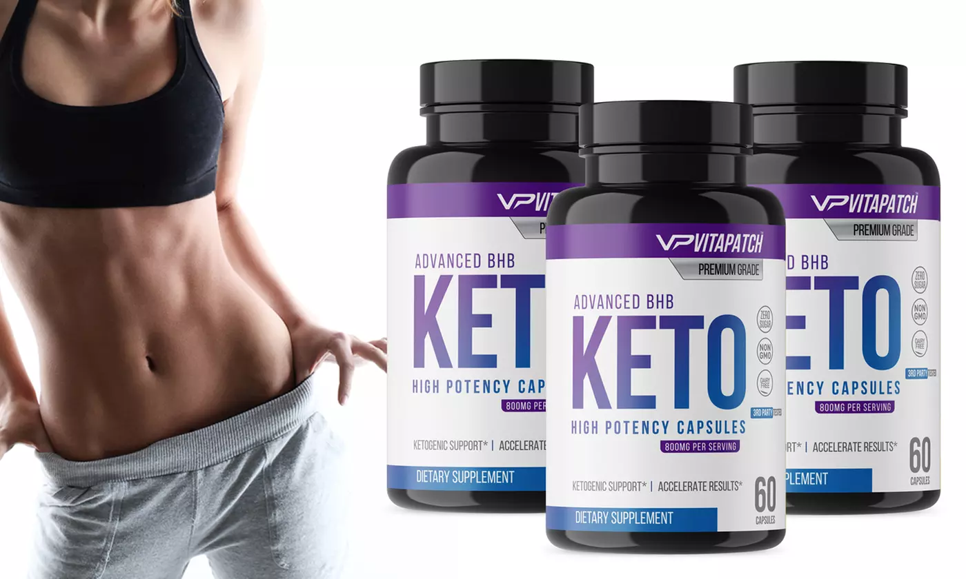 Advanced Keto BHB Weight Loss Support Supplement (1-, 3-, or 6-Pack) - Primary Image