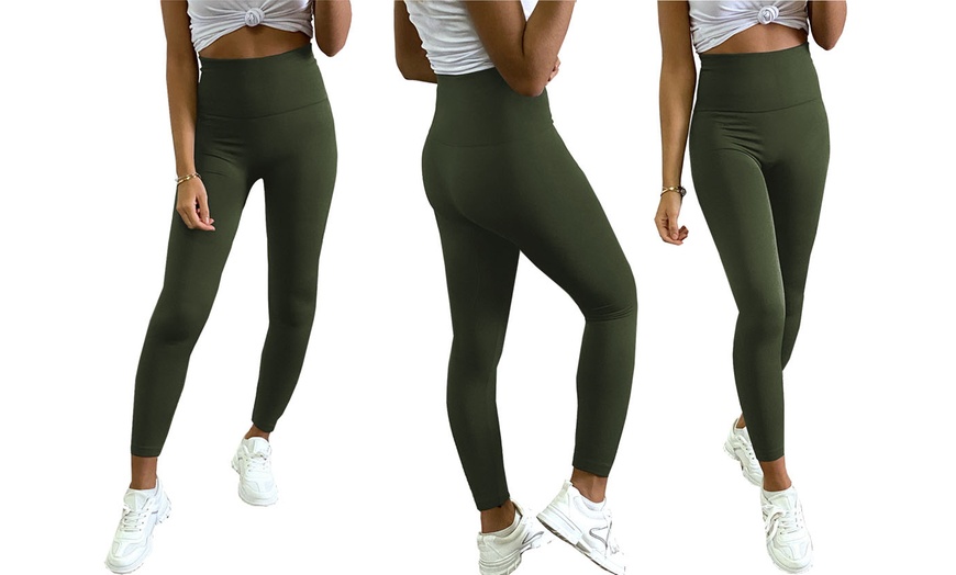 Image 4: Thermal Fleece Leggings