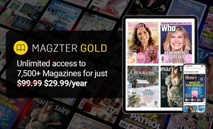 12 or 24 Months Unlimited Online Magazines from Magzter