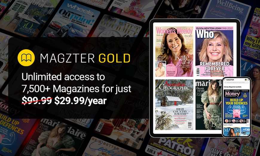 Image 1: Read Without Limits: Grab Magzter GOLD for Endless Entertainment