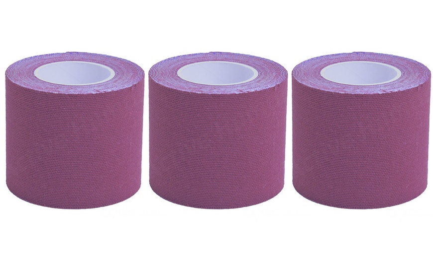 Image 22: One, Three or Six Rolls of Kinesiology Tapes