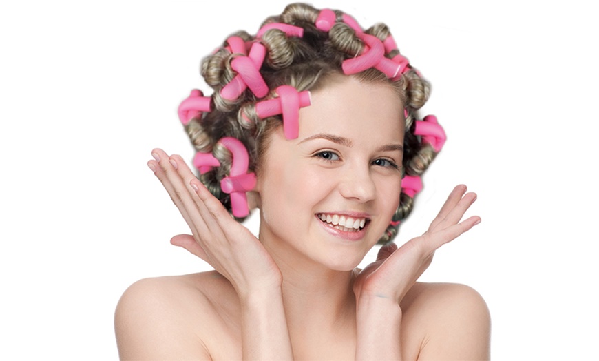 Image 2: 10-Pack Magic Hair Curlers 