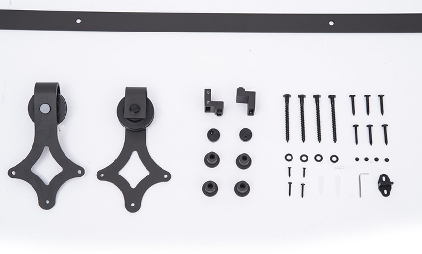 Image 8: Barn Door Hardware Pack