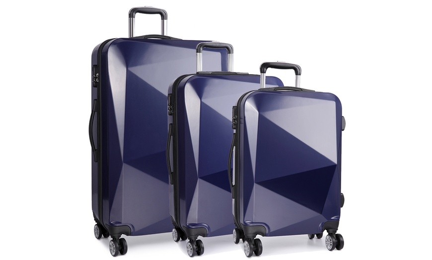 Image 8: Three-Piece Kono Suitcase Set