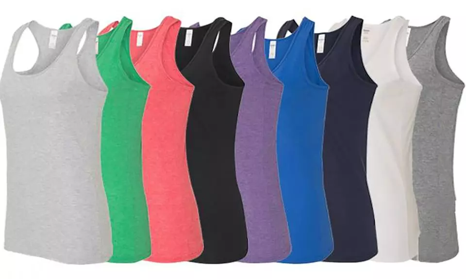 Gildan Women's Racerback Tank Tops (3-Pack). Plus Sizes Available - Primary Image