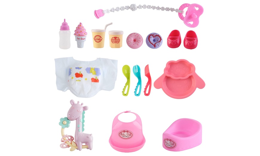 Image 2: Kids' 'My First Baby Doll' Play Set