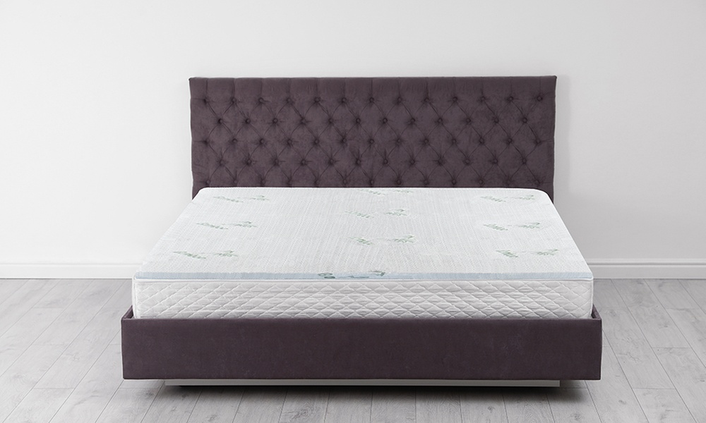 Topper memory foam in fibra di bambù