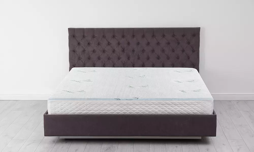 Topper memory foam in fibra di bambù