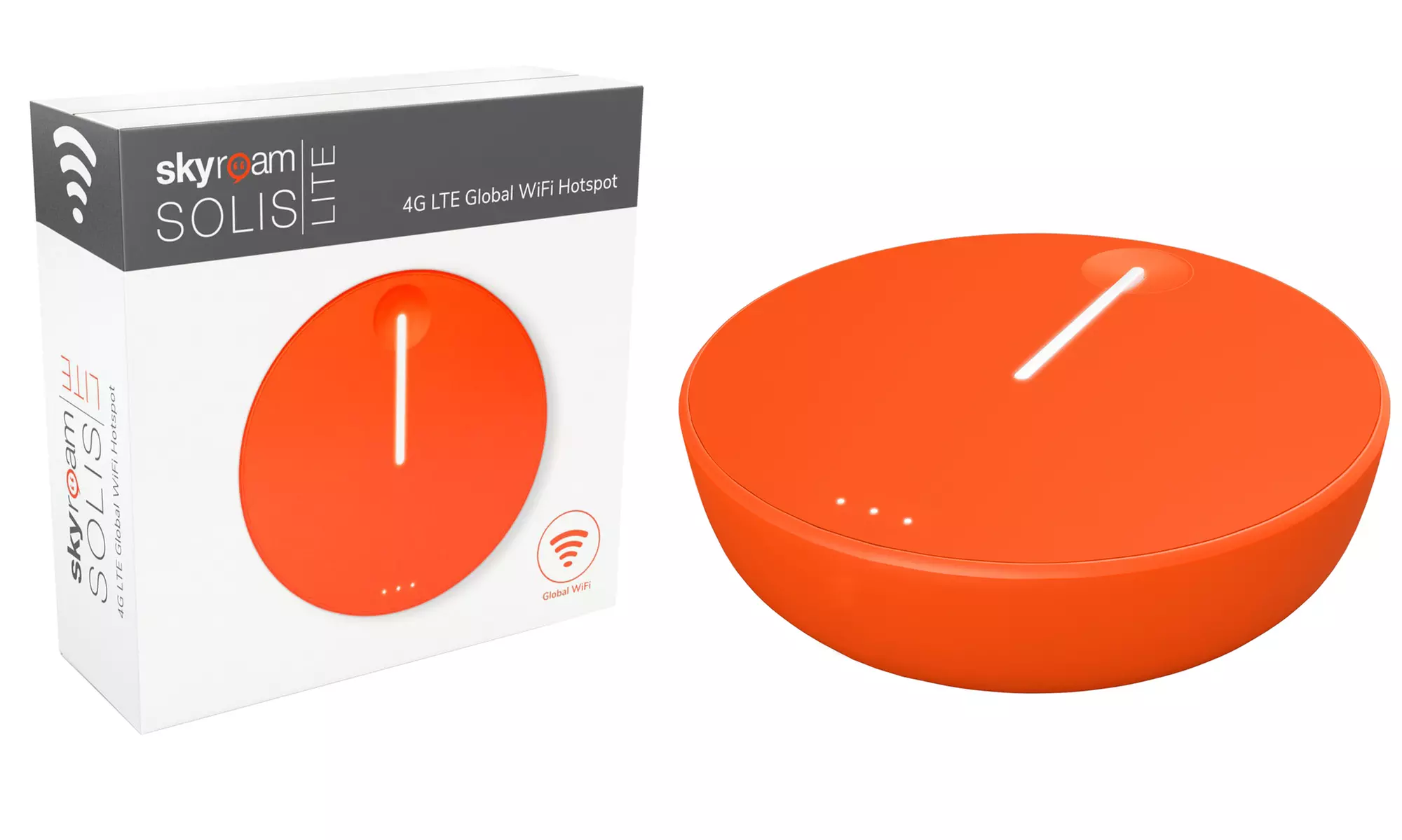 Skyroam Solis Lite International Mobile SIM-Free 4G LTE WiFi Hotspot - Primary Image