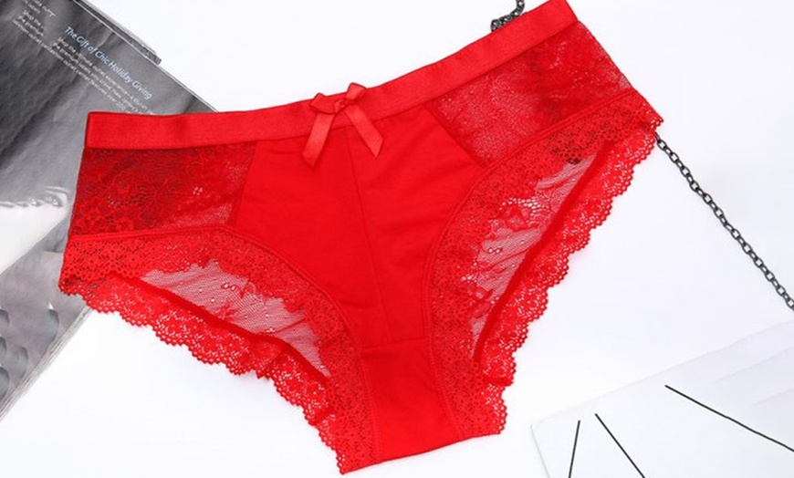 Image 8: Women's Lace Knickers