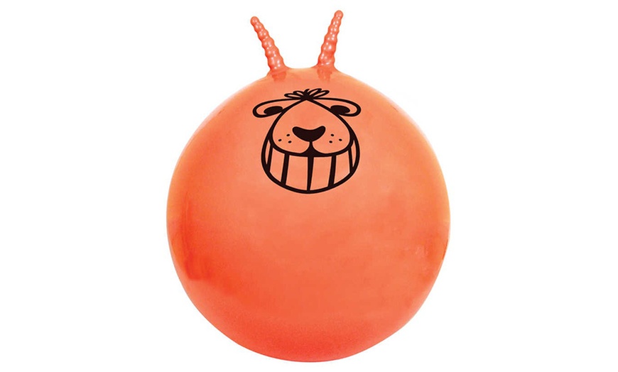 Image 3: Ballon sauteur géant orange 
