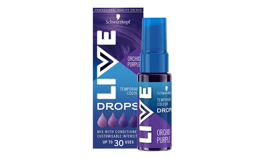 Image 2: 1 or 3 Packs of Schwarzkopf Live Colour Drops Semi-Permanent Hair Dye