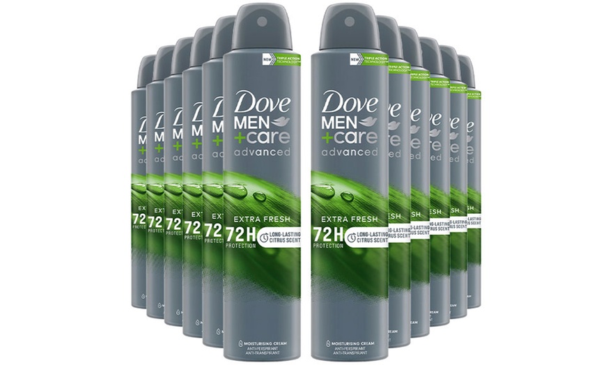 Image 7: 3, 6 or 12 Dove Anti-Perspirant Men+Care Advanced Deodorants 200ml