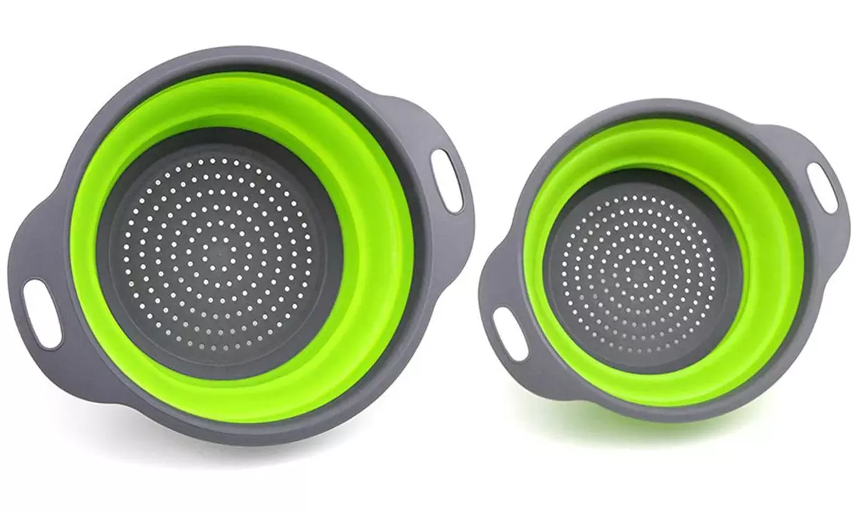 Panier égouttoir pliable