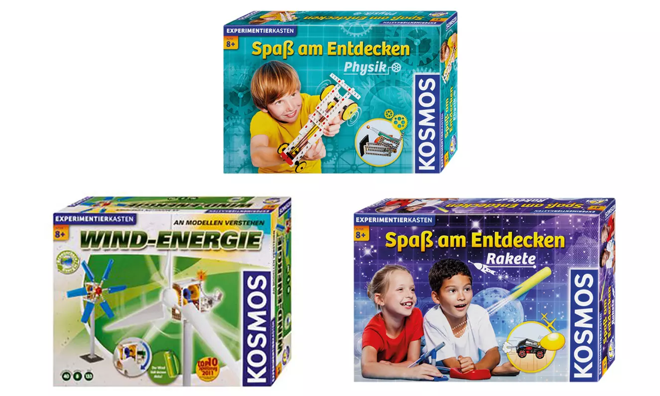 Kosmos Spaß am Entdecken in drei Ausführungen - Primary Image