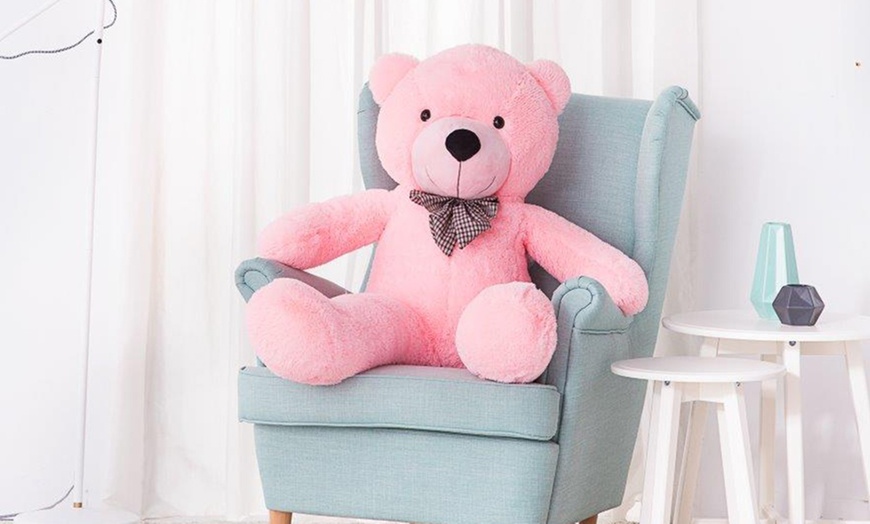 Image 22: Oversized Soft Teddy Bear