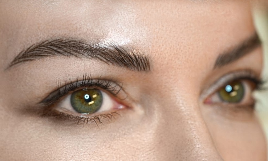 Image 9: Get Eyebrow Tattoo Session - Microshading or Hair Stroke