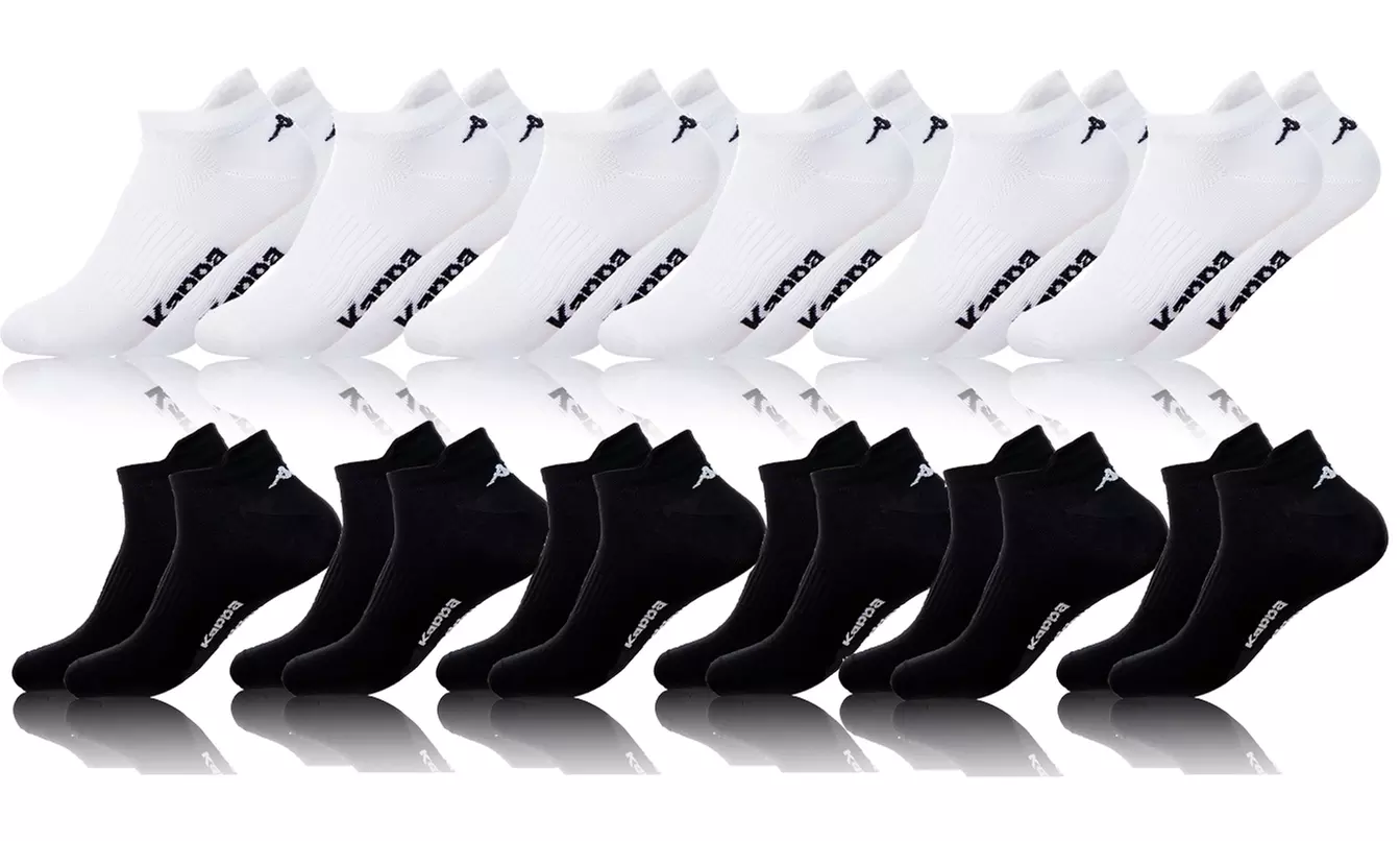Lot de 12 paires de chaussettes basses en microfibre de la marque Kappa - Primary Image