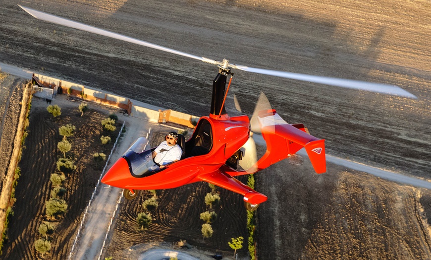 Image 1: ✈ Bautismo de vuelo en autogiro