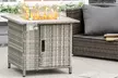 Outdoor PE Rattan Gas Fire Pit Table - Second Medium