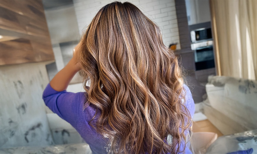Image 6: Haircut + Condition & Blowdry + Color Options