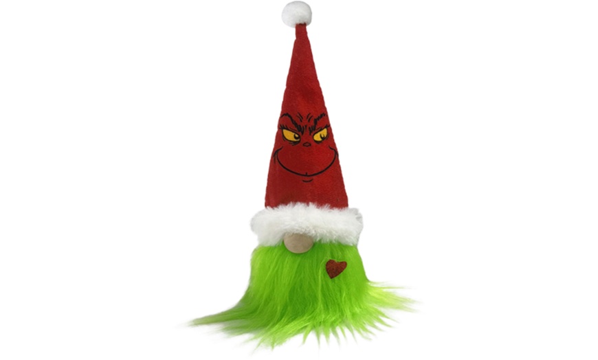 Image 4: Grinch Faceless Standing Doll Decoration