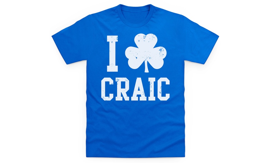 Image 6: Men's I Love Craic T-Shirt 