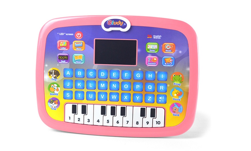 Image 2: Kids Educational Early Learning Tablet