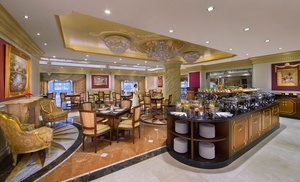 Buffet at Printania at 5* Royal Rose Hotel: Child AED 55, Adult AED 89