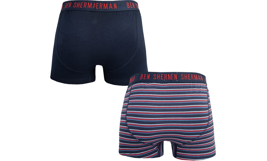 Image 3: Two-Pack Ben Sherman Boxer Shorts