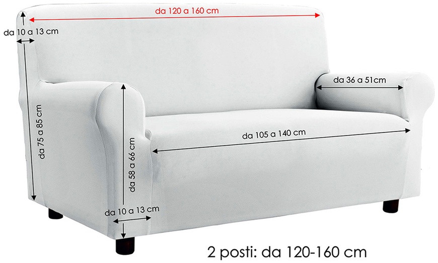 Image 16: Housse de canapé élastique