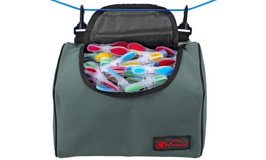 Image 7: Vinsani Water-resistant Peg Organiser and Storage Bag