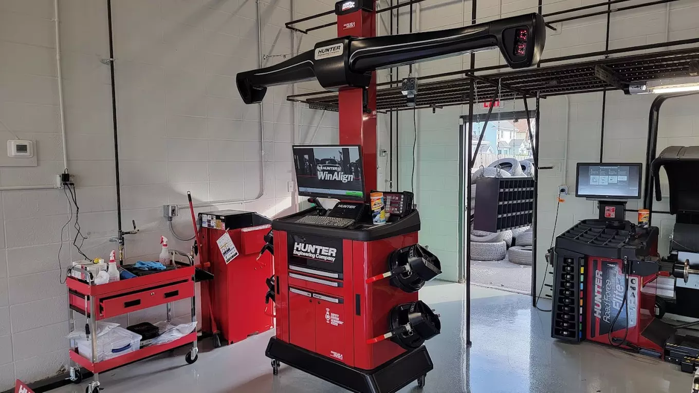 Four-Wheel Alignment, Tire Rotation, Balance, and Nitrogen Fill at RNR Tire Express (Up to 57% Off) - Second Medium