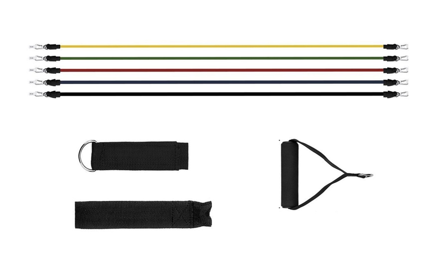 Image 3: One or Two 11-Piece Resistance Band Sets