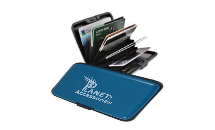 Image 12: One or Two Aluminium Card Wallets