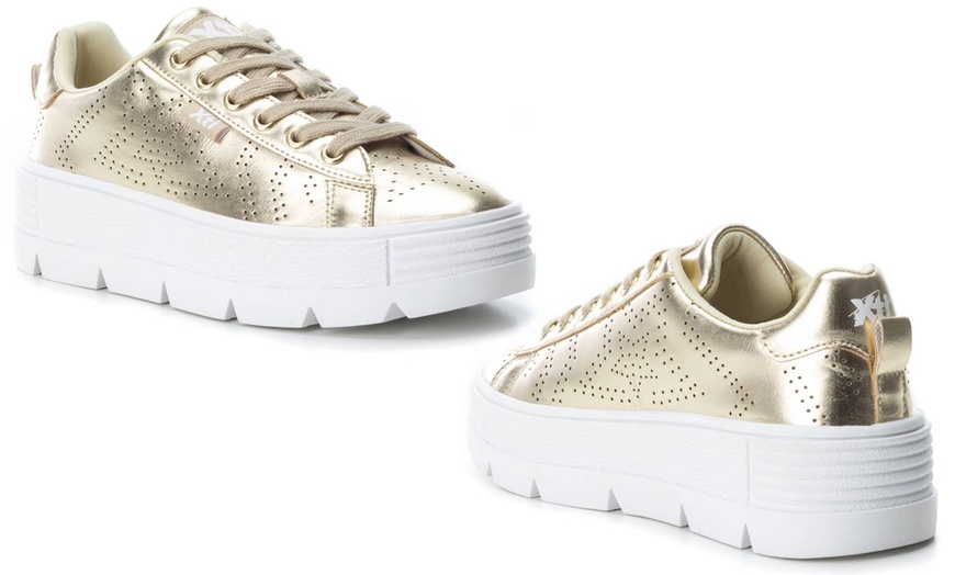 Image 4: XTI Women's Platform Sneakers