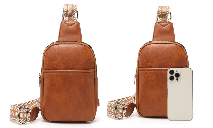 Image 3: Unisex Convertible Multi-Wear Chest Bag