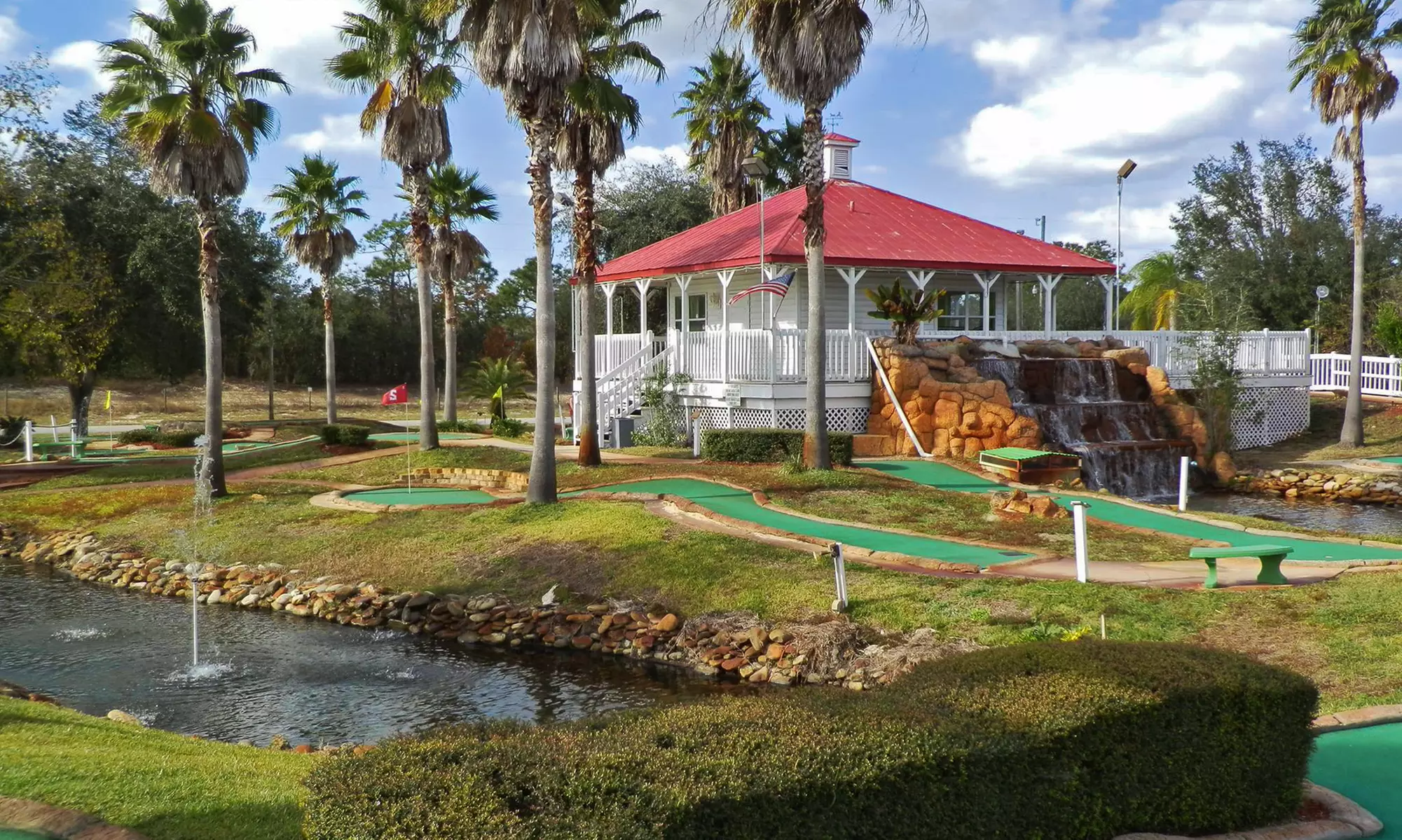 Mini Golf, Batting Cages, Arcade Tokens, and Ice Cream for Two or Four at Spring Hill Fun Zone (Up to 50% Off) - Primary Image