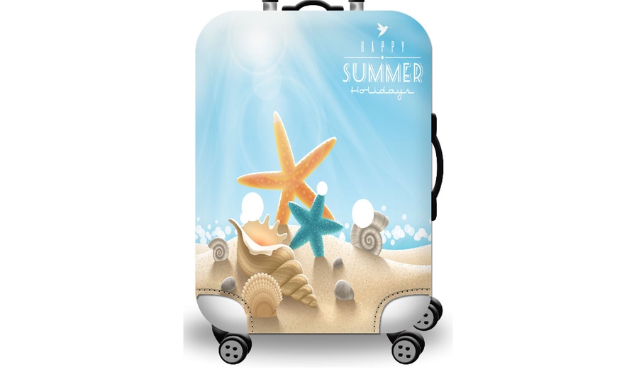 Image 5: Printed Luggage Covers 